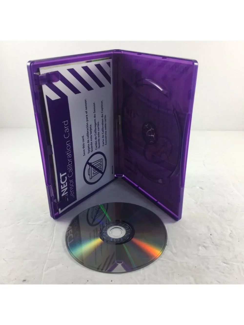 MICROSOFT XBOX 360 KINECT ADVENTURES! GAME MANUAL INCLUDED